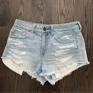 American Eagle Hi-Rise Festival Denim Short